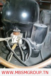 تحديد أطراف المكثف في كباس 3/8 ,SC15G, 104G8520