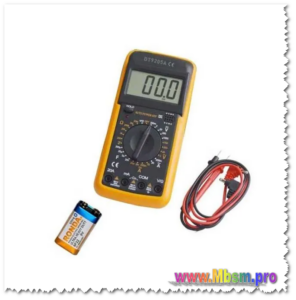 جميع مواصفات وعيوب وإستعمالات Multimètre Contrôleur Digital DT9205A