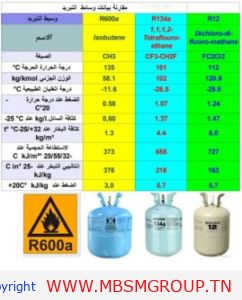 هل يمكن استبدال فريون R-600 بفريون R-134a في الثلاجات؟