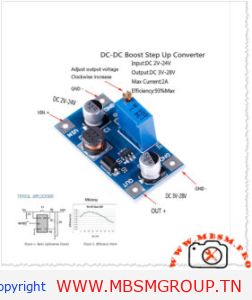 تحويل مصدر طاقة DC 5V 2A إلى 3V 2A