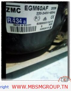 الماتور ال ZMC EGM60AF ينفع يركب على تلاجه توشيبا 14